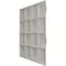 Ekena Millwork 19 5/8in. W x 19 5/8in. H Baile EnduraWall Decorative 3D Wall Panel Covers 2.67 Sq. Ft. WP20X20BAFSM - alternate 3